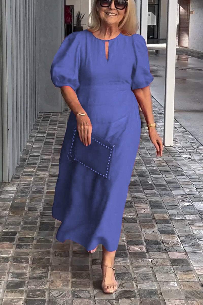 Natalia | Timeless Puff Dress