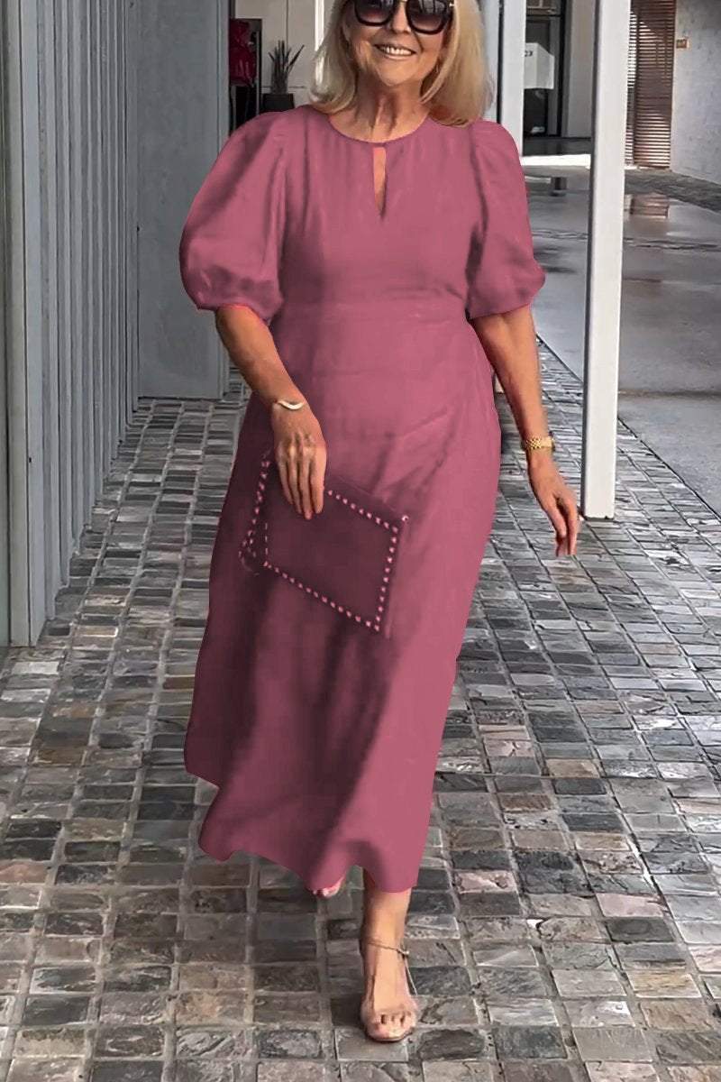 Natalia | Timeless Puff Dress